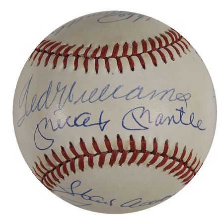 Lot #1101 Baseball: 500 Home Run Club: Heavy-hitting 500 Home Run Club - Image 2