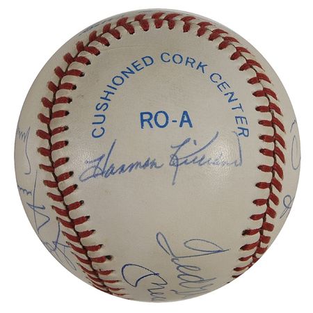 Lot #1101 Baseball: 500 Home Run Club: Heavy-hitting 500 Home Run Club - Image 3