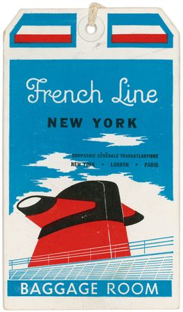 Lot #784 John Lennon and Yoko Ono: Ship?s baggage ticket signed by both - Image 2