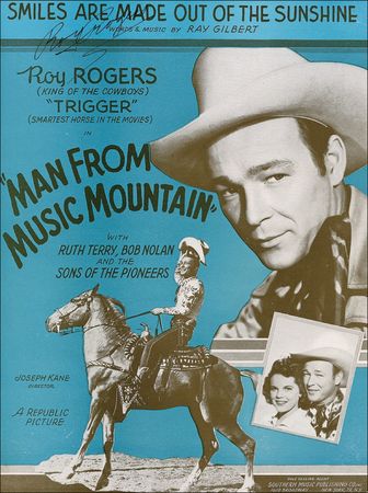 Lot #1001 Roy Rogers Sheet Music - Image 2