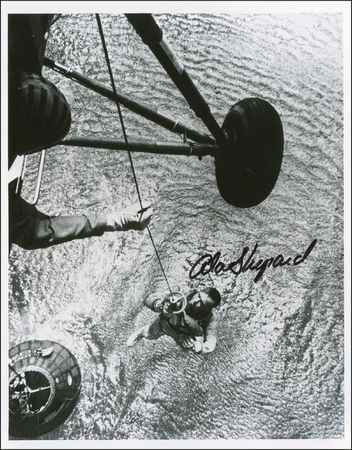 Lot #493 Mercury 7 Signed Photographs - Image 5