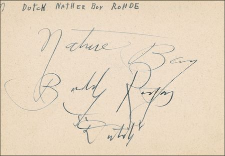 Lot #1235 Vintage Wrestlers Autograph Album - Image 1