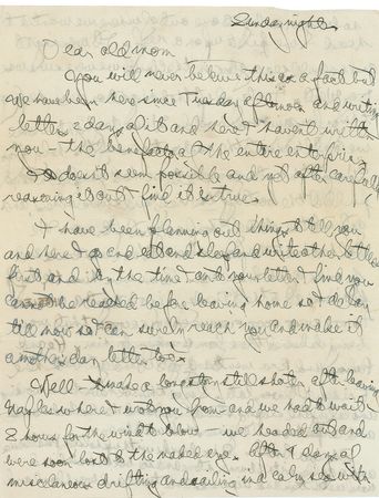 Lot #576 Ernest Hemingway: After a visit from his troubled brother Leicester, ?Ernie? assures his mother that all is well in Key West - Image 3
