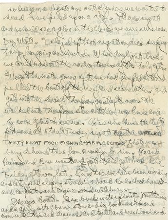 Lot #576 Ernest Hemingway: After a visit from his troubled brother Leicester, ?Ernie? assures his mother that all is well in Key West - Image 4