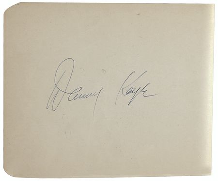 Lot #1051 Vintage Entertainers: Hooray for Hollywood! Vintage album signed by over 50 greats including Chico Marx, Lucy and Desi, Cagney, and Judy Holliday - Image 5