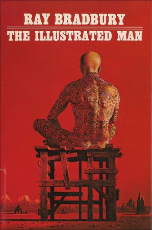 Lot #537 Ray Bradbury: Bradbury sketches the Illustrated Man - Image 2