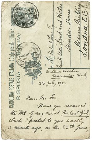 Lot #590 D. H. Lawrence: Lawrence looks to serialize The Lost Girl: ?If The Queen would like to see the book, and if ?she? could read it in a week or so, perhaps let her have it first? - Image 1