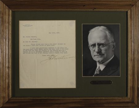 Lot #191 George Eastman: “It is extremely unlikely that I shall be able to get to see the bust of Mr. Edison” - Image 1