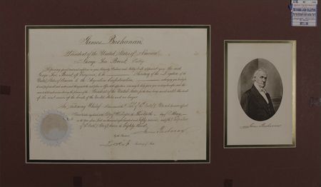 Lot #7 James Buchanan: Buchanan international