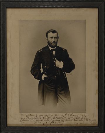 Lot #39 Frederick D. Grant: Grant’s son presents a