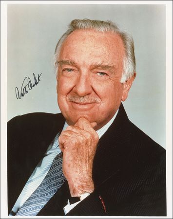 Lot #864 Walter Cronkite and David Brinkley Signed Photographs - Image 1