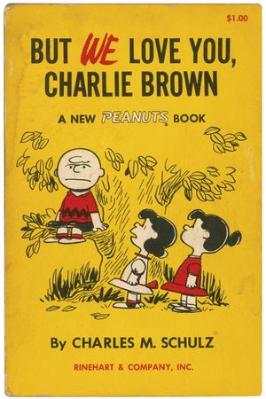 Lot #686 Charles Schulz: Schulz signs a Peanuts book adding a scarce sketch of Lucy - Image 2