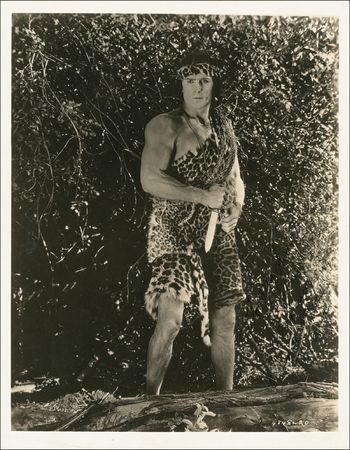 Lot #1037 Tarzan: Frank Merrill: Scarce photo of Tarzan actor Frank Merrill - Image 1