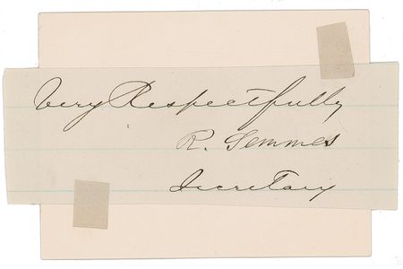 Lot #405 Raphael Semmes: Captain of the famous Alabama - Image 1