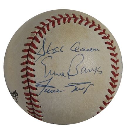 Lot #1099 Baseball: 500 Home Run Club Baseball - Image 2