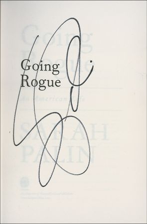 Lot #285 Sarah Palin Book - Image 1