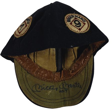 Lot #1187 Mickey Mantle: Mantle signature acquired by a bat boy - Image 1