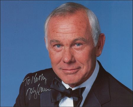 Lot #852 Johnny Carson Signed Photographs - Image 1