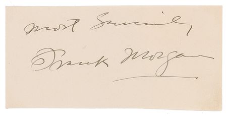 Lot #1064 Wizard of Oz: Seven Oz cast signatures - Image 2