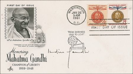 Lot #216 Indira Gandhi Group Lot - Image 1