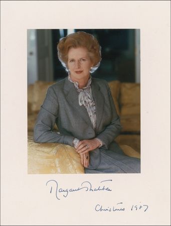 Lot #318 Margaret Thatcher Group Lot - Image 1