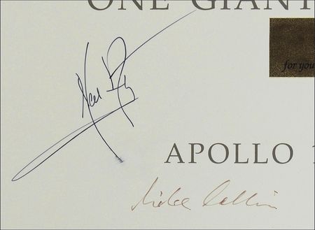 Lot #427 Apollo 11: The Apollo 11 crew present a print on their 20-year anniversary - Image 2