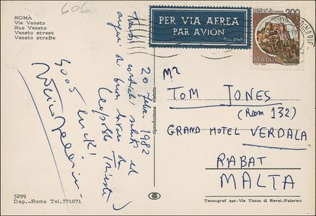 Lot #881 Federico Fellini Group Lot - Image 1
