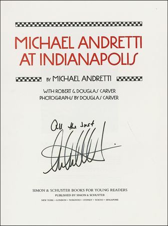 Lot #1084 Michael Andretti - Image 1
