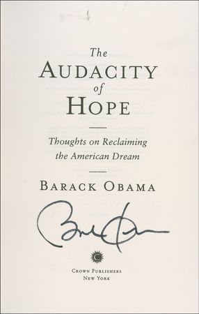 Lot #109 Barack Obama Book - Image 1