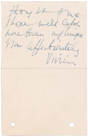 Lot #968 Vivien Leigh - Image 2