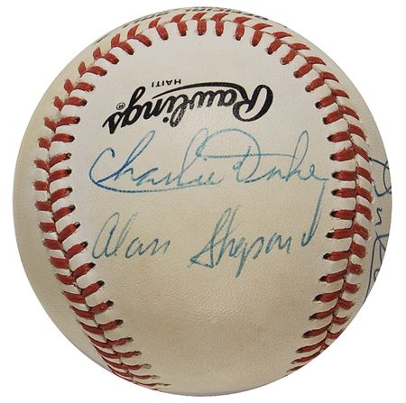 Lot #512 Moonwalkers Baseball - Image 1