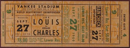 Lot #1128 Ezzard Charles Script - Image 2