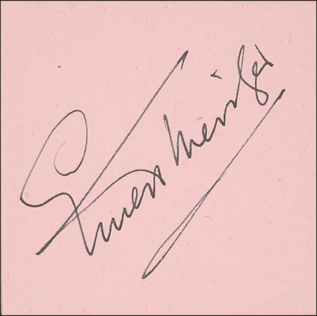 Lot #1040 Ernest Thesiger Signature - Image 2