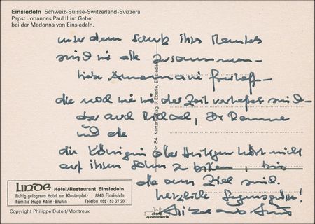 Lot #304 John Paul II Signed Photograph - Image 2