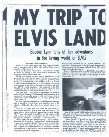 Lot #809 Elvis Presley: A smoldering pose, signed for a fan club president after a “delirious” meeting - Image 10