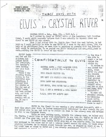 Lot #809 Elvis Presley: A smoldering pose, signed for a fan club president after a “delirious” meeting - Image 6