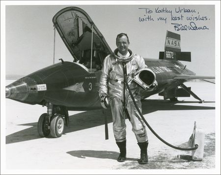 Lot #541 X-15: Bill Dana: Dana encourages a young lady’s space ambition - Image 2