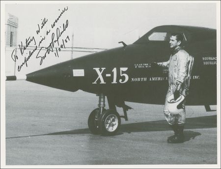 Lot #539 X-15: Scott Crossfield - Image 1