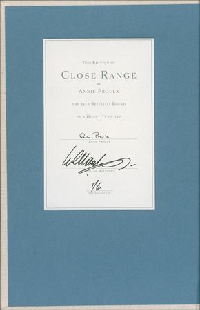 Lot #619 Annie Proulx Book - Image 1