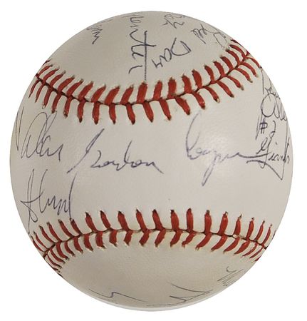 Lot #504 Mercury Astronauts: Mercury astronauts baseball - Image 5