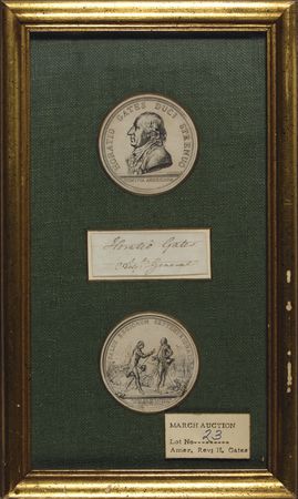 Lot #382 Horatio Gates Signature - Image 1