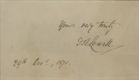 Lot #607 James Russell Lowell - Image 2