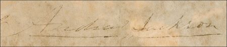 Lot #70 Andrew Jackson: Jackson naval appointment - Image 2
