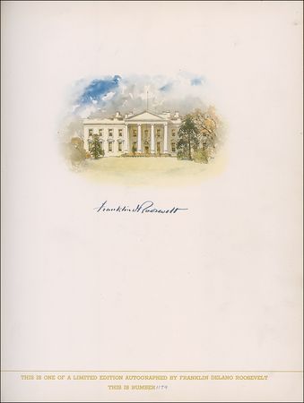 Lot #127 Franklin D. Roosevelt - Image 1