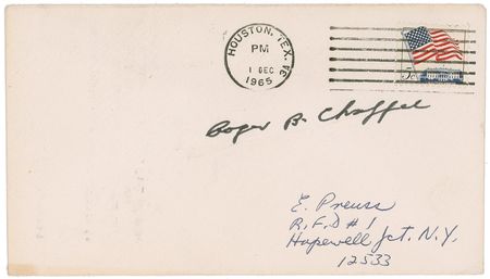 Lot #435 Apollo 1: A trio of postal covers from the doomed Apollo 1 crew - Image 3