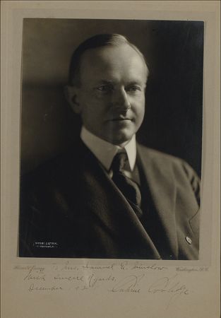 Lot #37 Calvin and Grace Coolidge - Image 2