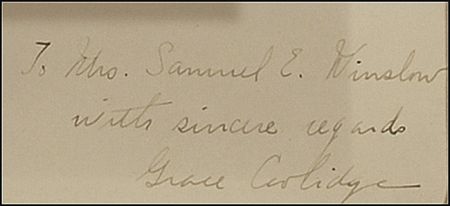 Lot #37 Calvin and Grace Coolidge - Image 5