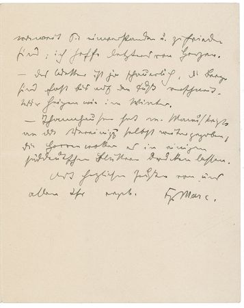 Lot #608 Franz Marc - Image 3