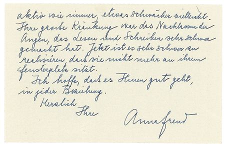 Lot #275 Anna Freud - Image 3