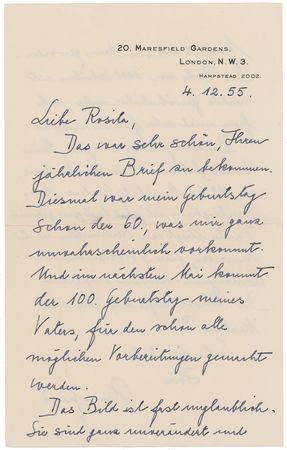 Lot #275 Anna Freud - Image 4